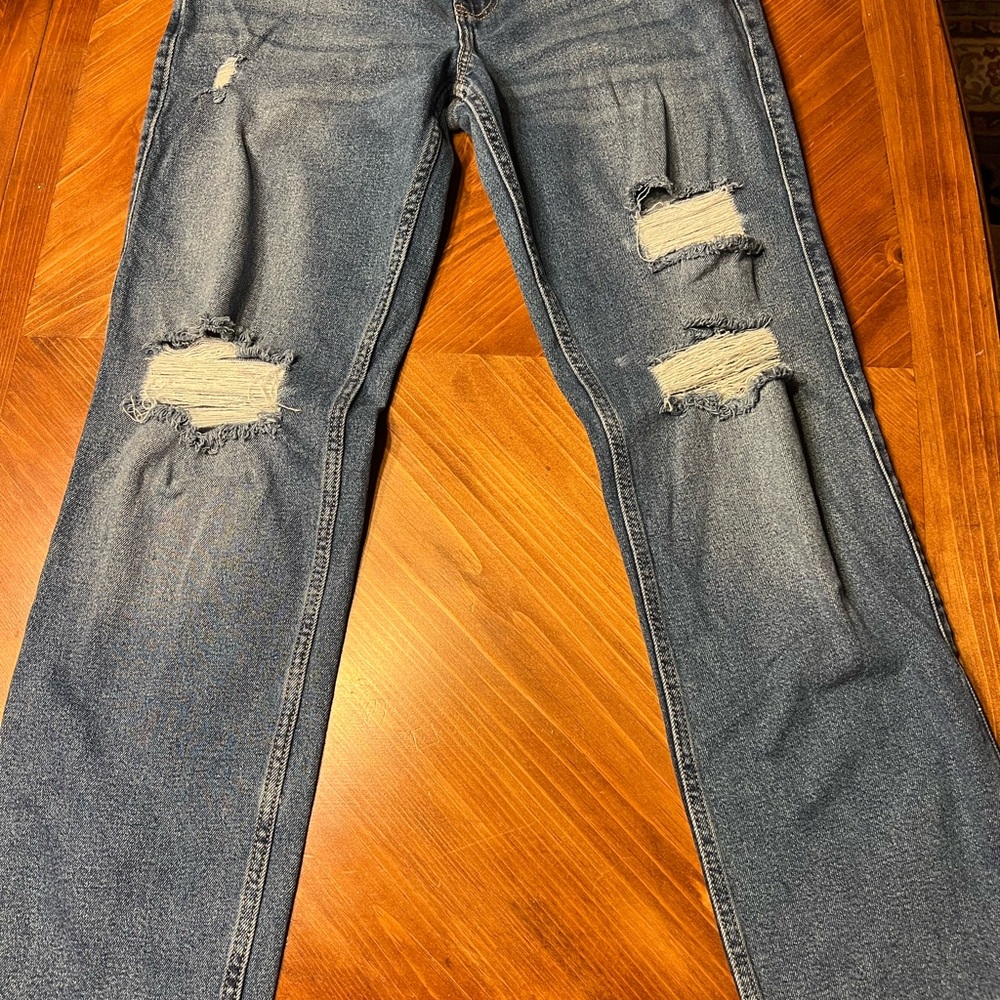 Hollister Distressed Blue Jeans for Women
